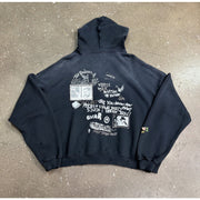 Paly Birdman Of Silver Lake Navy Zip Up Hoodie