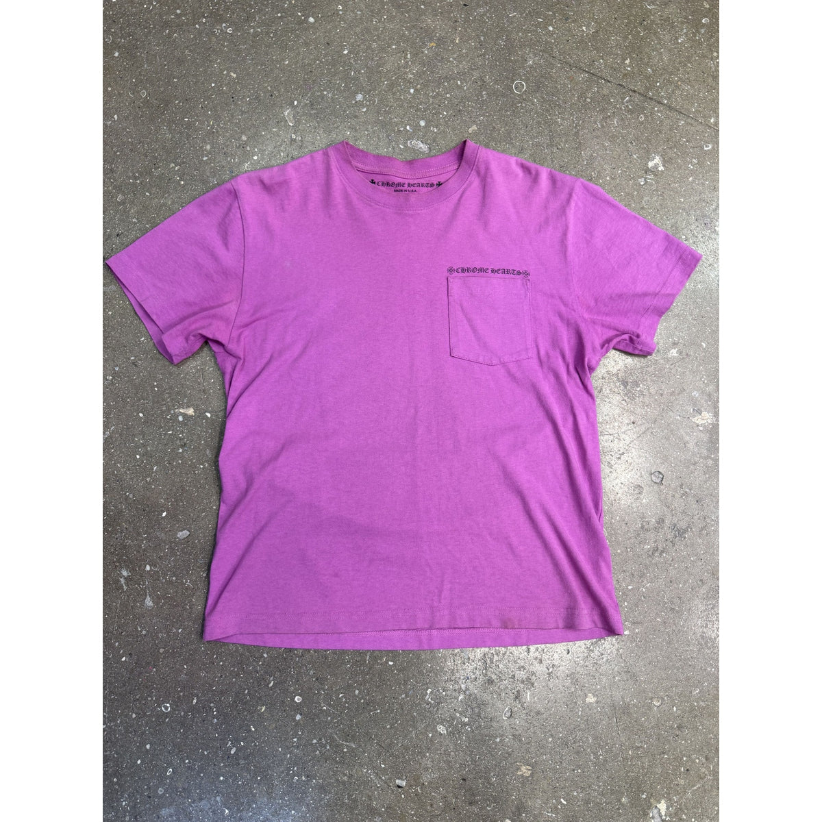 Chrome Hearts Matty Boy Spiderweb Purple T-Shirt