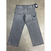 Prada Grey Logo Carpenter Jeans
