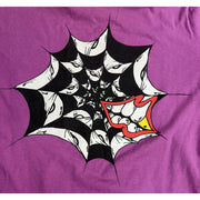 Chrome Hearts Matty Boy Spiderweb Purple T-Shirt