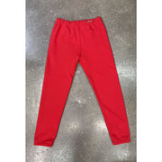Chrome Hearts Triple Cross Red Embroidered Sweatpants