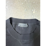 Prada Virgin Wool Logo Black T-Shirt