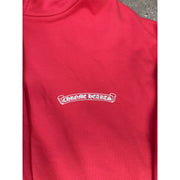 Chrome Hearts Red Scroll Hoodie