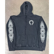 Chrome Hearts Horseshoe Floral Pullover Hoodie